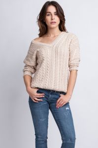 Sweter Kendall SWE 079 beżowy