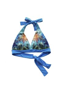 Biustonosz Kąpielowy Model California Bikini Blue