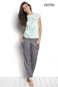 Piżama Sky T-shirt + długie spodnie 34226-07X, 34229-90X