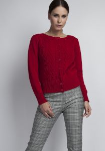 Sweter Flami SWE038 czerwony