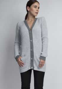 Sweter Pataya SWE043 jasny szary