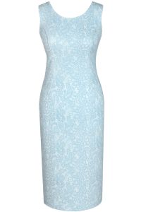 Sukienka dzienna model FSU688 Niebieski