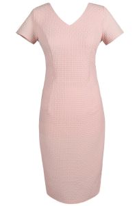 Sukienka dzienna model FSU684 Różowy
