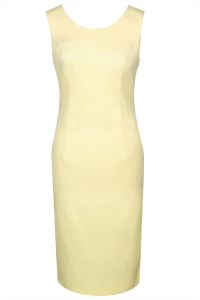 Sukienka FSU682 Light Yellow