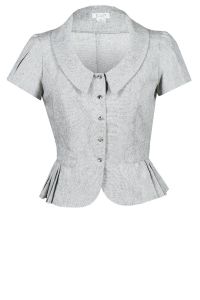 Żakiet FZA676 Grey/Silver