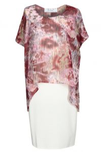 Sukienka Model FSU6205223P  Ecru/Red