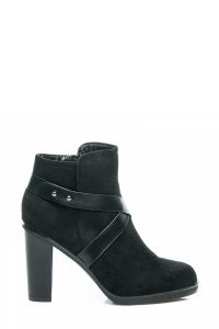 ZAMSZOWE BOTKI NA SŁUPKU Czarny