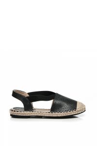 SANDAŁY ESPADRYLE Czarny