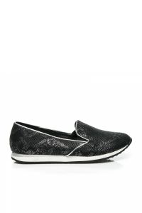 LEKKIE SLIP ONY SNAKE Czarny