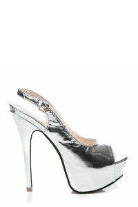 WYSOKIE CZÓŁENKA SHINE Szary