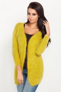 Sweter Damski Model F221 Jaskier Yellow