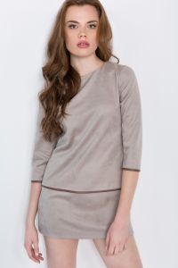 Sukienka Model Lilian Grey S6108-S Grey