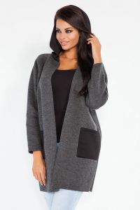 Sweter Damski Model F211 Grafit