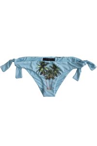 Figi Kąpielowe Model Palm Trees Bikini Blue