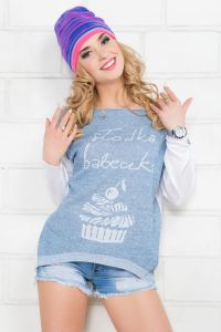 Słodka babeczka F170 Jeans