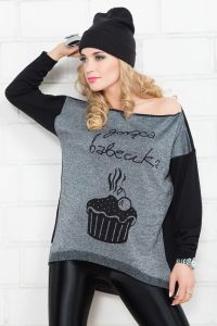 Gorąca babeczka F167 Czarny