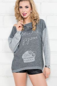 Babeczka z jajami F165 Szary