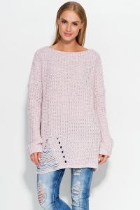 Sweter Damski Model S41Pink Melange