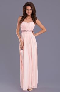 EVA&LOLA SUKIENKA - JASNY RÓŻ 7909-3