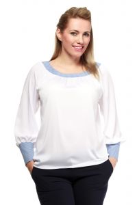 Bluzka Model L&L021 White