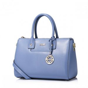 Luksusowa damska torebka z kolekcji jesiennej Niebieska